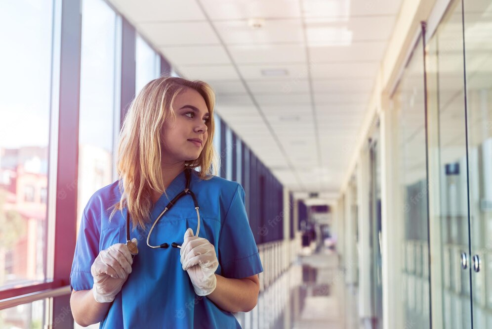 Nurse working in hospital and The Benefits of Continuing Education for Healthcare Workers